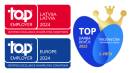 Top Employer 2022 + CV-Online top employer award 2022